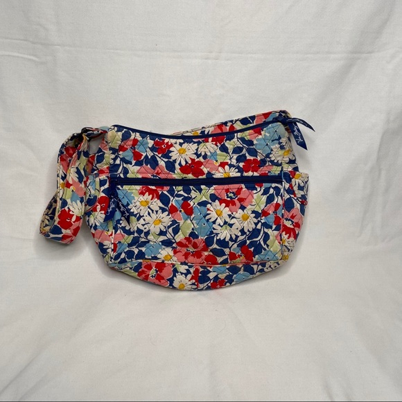 Vera Bradley Hobo Crossbody Floral Bag 8”Hx11”W - Picture 3 of 9